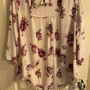 Floral cardigan